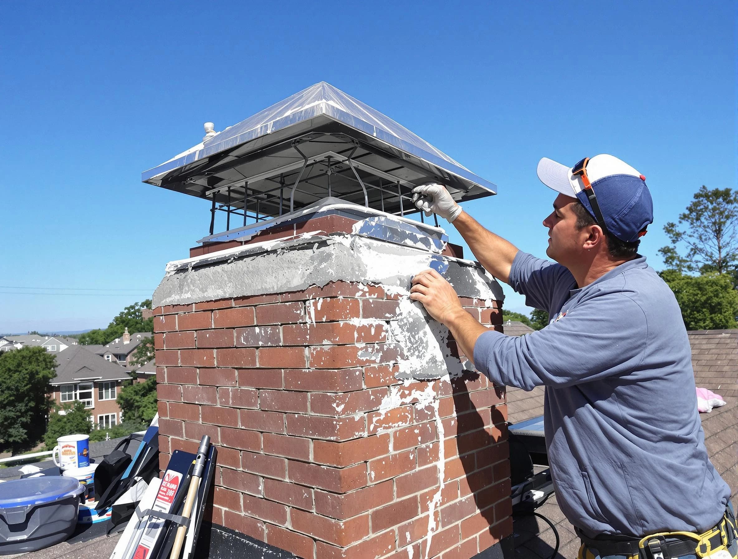 Chimney Crown Services service in Highland, UT